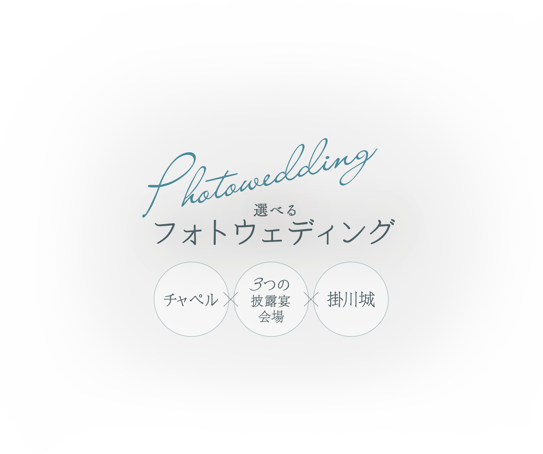 選べるフォトウェディング
