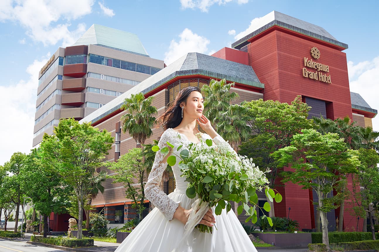ゲストも安心。掛川駅から徒歩0分の結婚式場。
